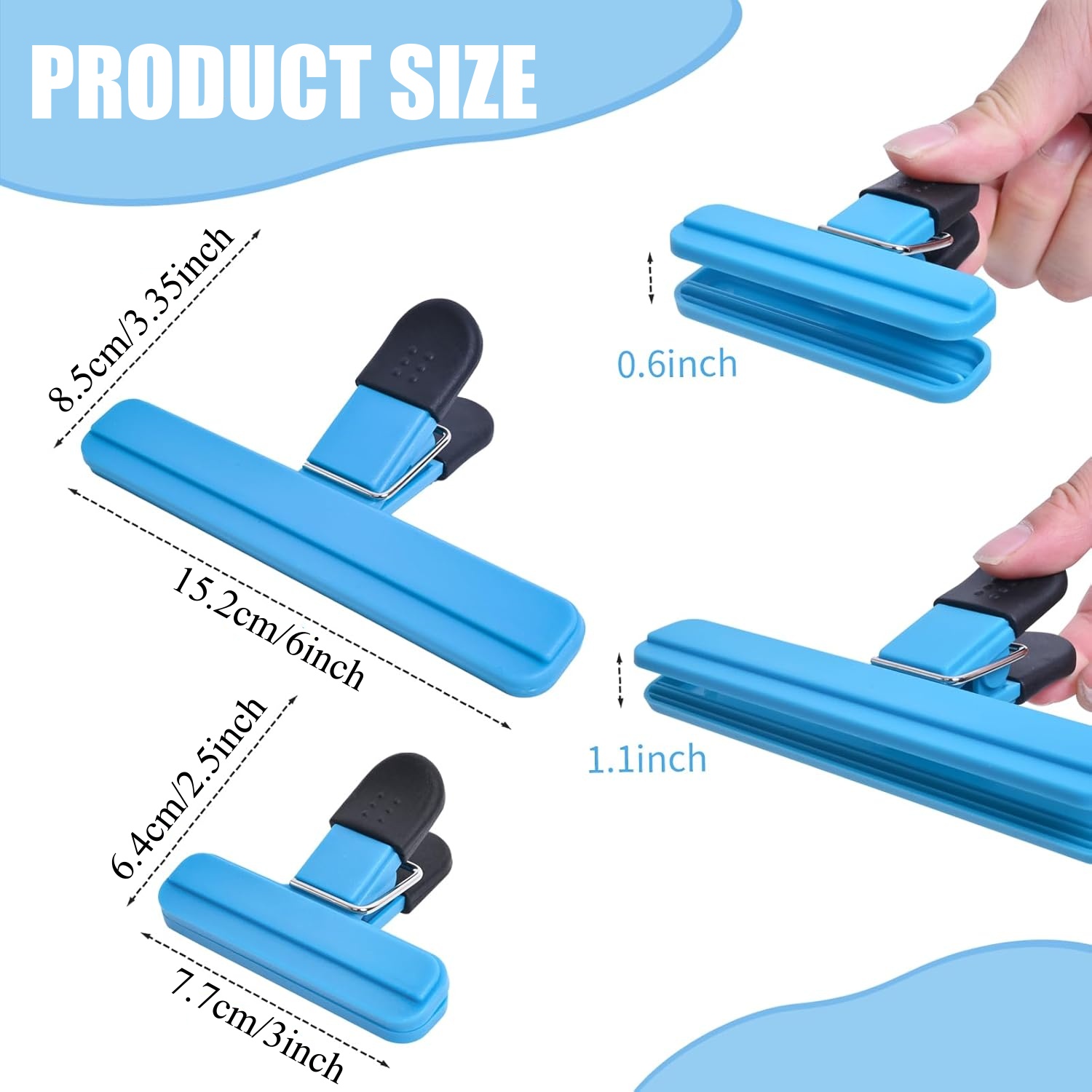 3-12PCS Multi Purpose Sealing  - Food Storage Roll Bags 评论和价格