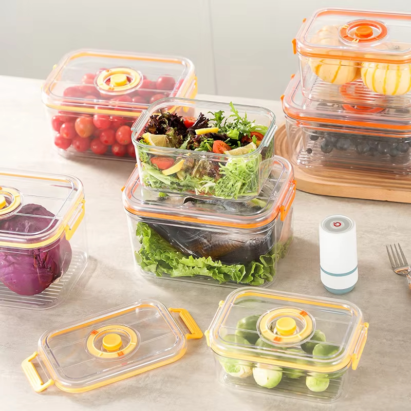 Vacuum Fresh-keeping Box Refri - Food Storage Jars Plastic 评论和价格