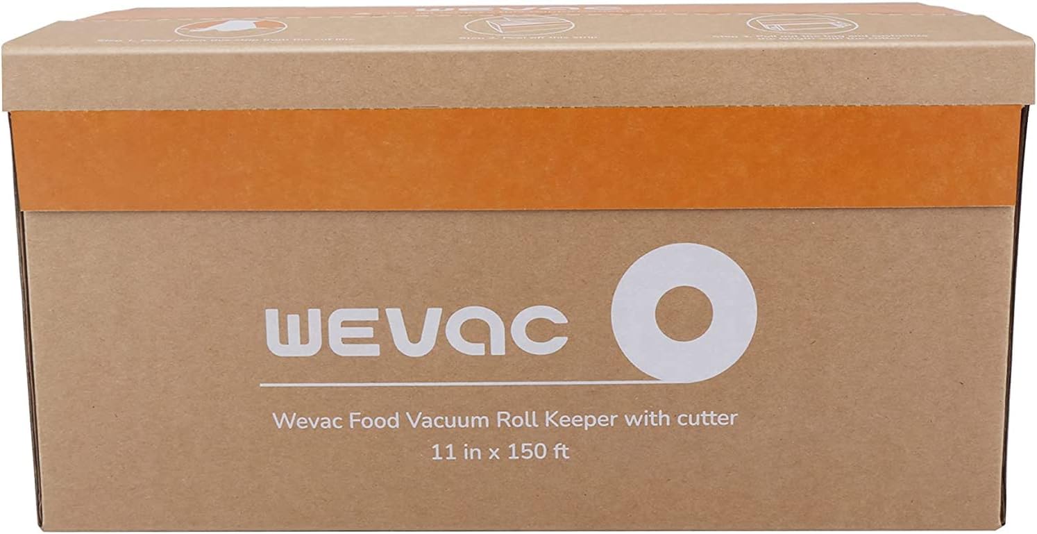 11” x 150’ Food Vacuum Seal Ro - Food Storage Roll Bags 评论和价格