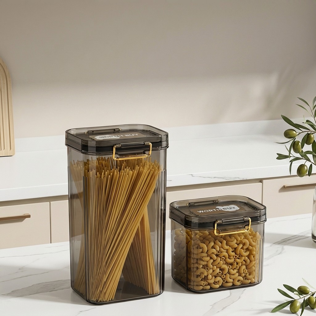 Airtight Food Storage Containe - Airtight Cereal Jar 评论和价格