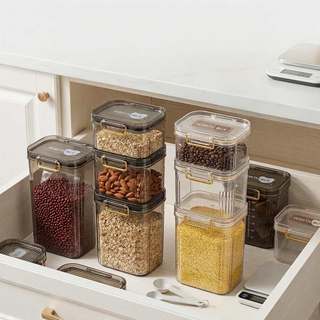 Airtight Food Storage Containe - Airtight Cereal Jar 评论和价格