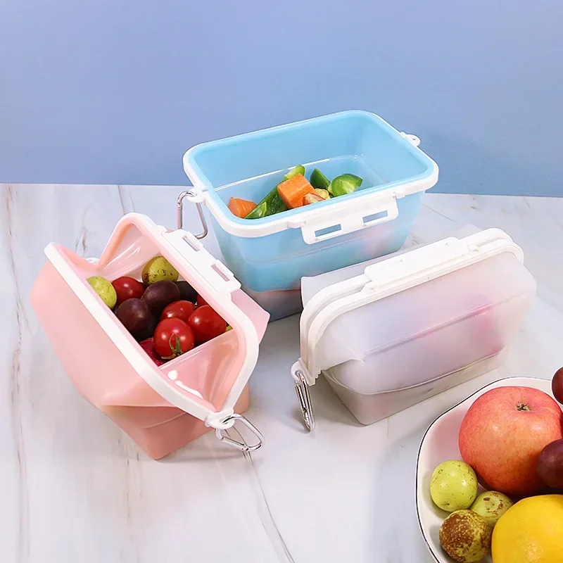Silicone Travel Premium Reusab - Food Storage Reusable Bags 评论和价格