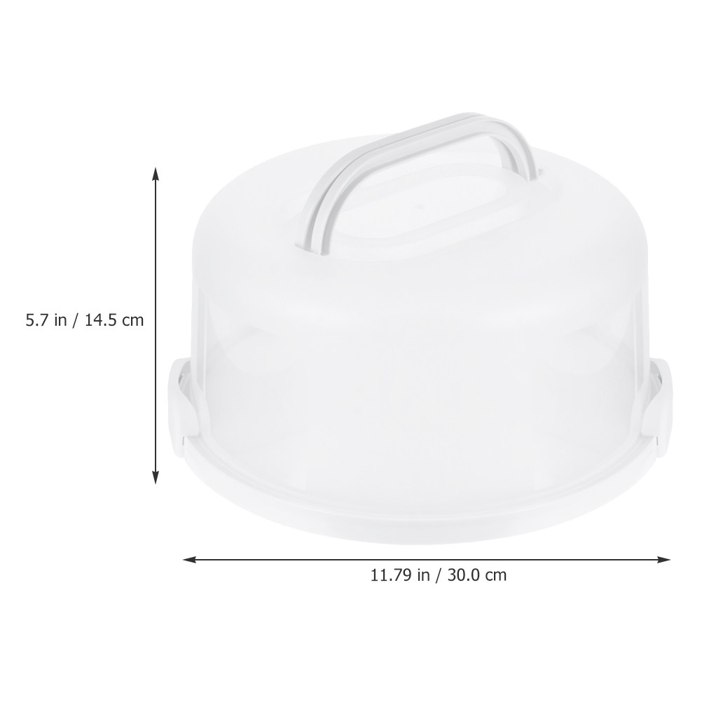 Cake Storage Box 10 Inch Round - Food Storage Plastic Boxes 评论和价格