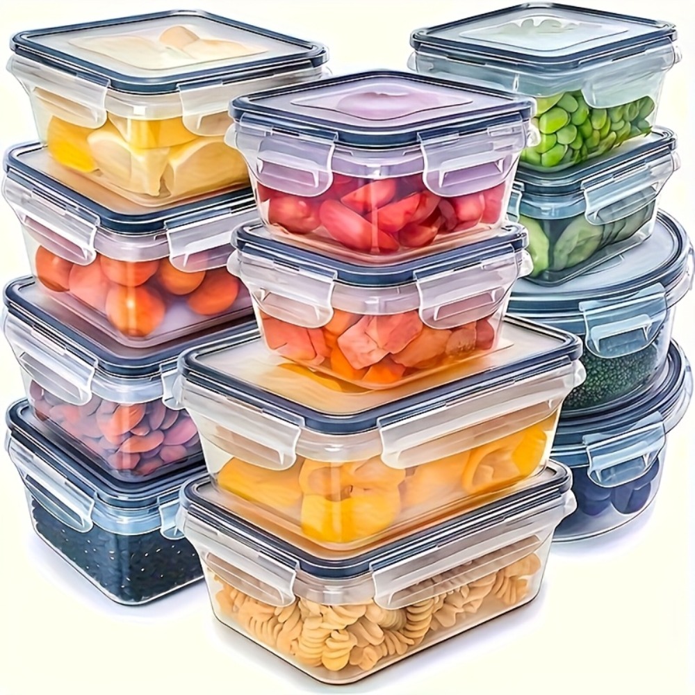 Set BPA-Free Airtight Food Con - Food Storage Jars Plastic 评论和价格