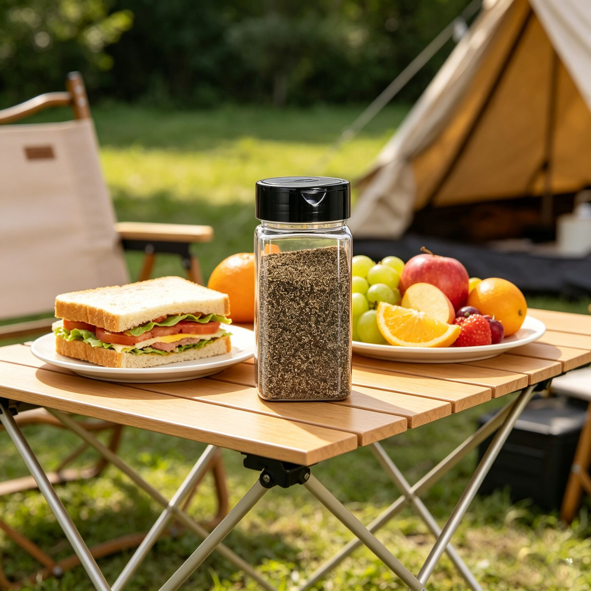 Square Large Plastic Spice Jar - Food Storage Jars Plastic 评论和价格