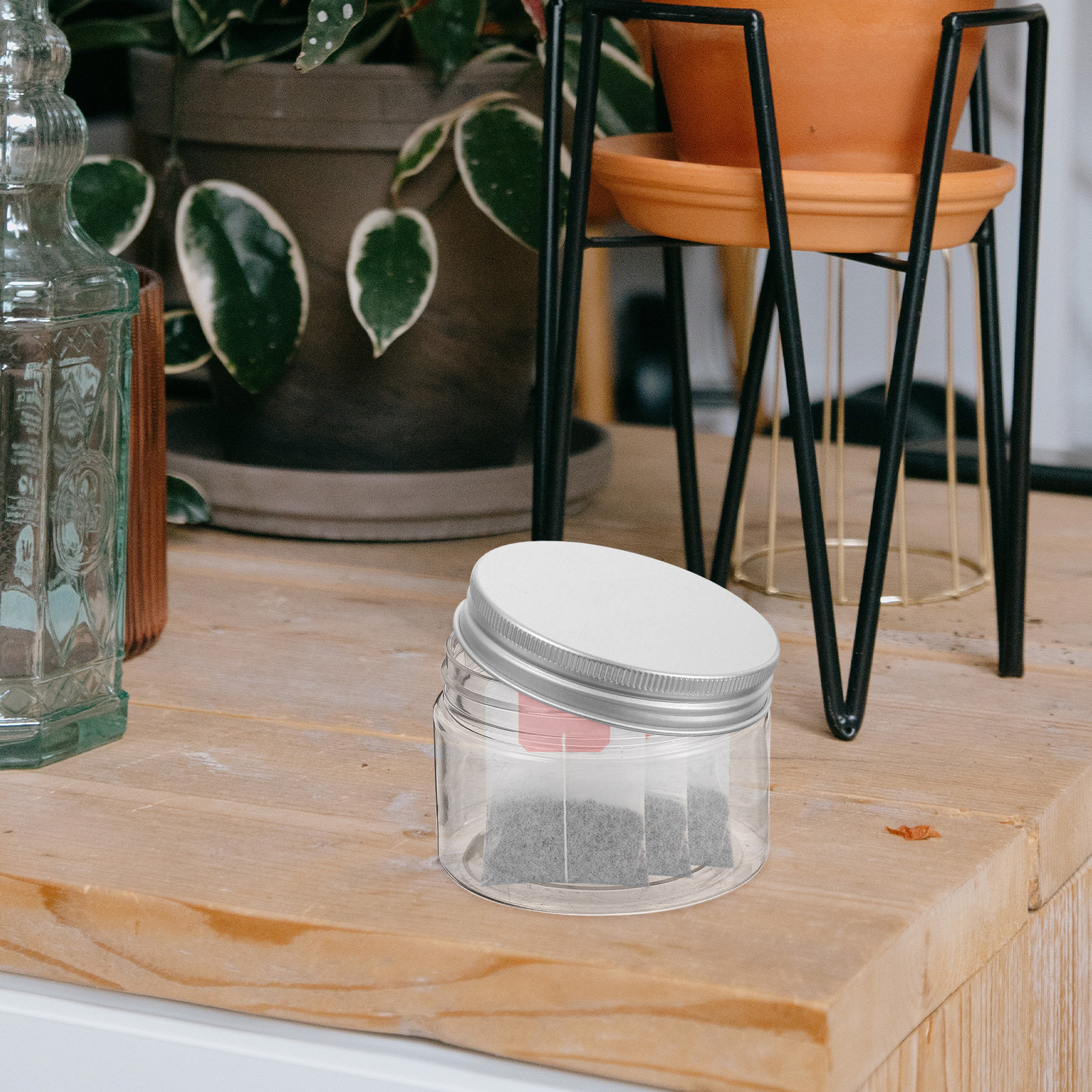 10Pcs Clear Airtight Food Jar  - Food Storage Pantry 评论和价格