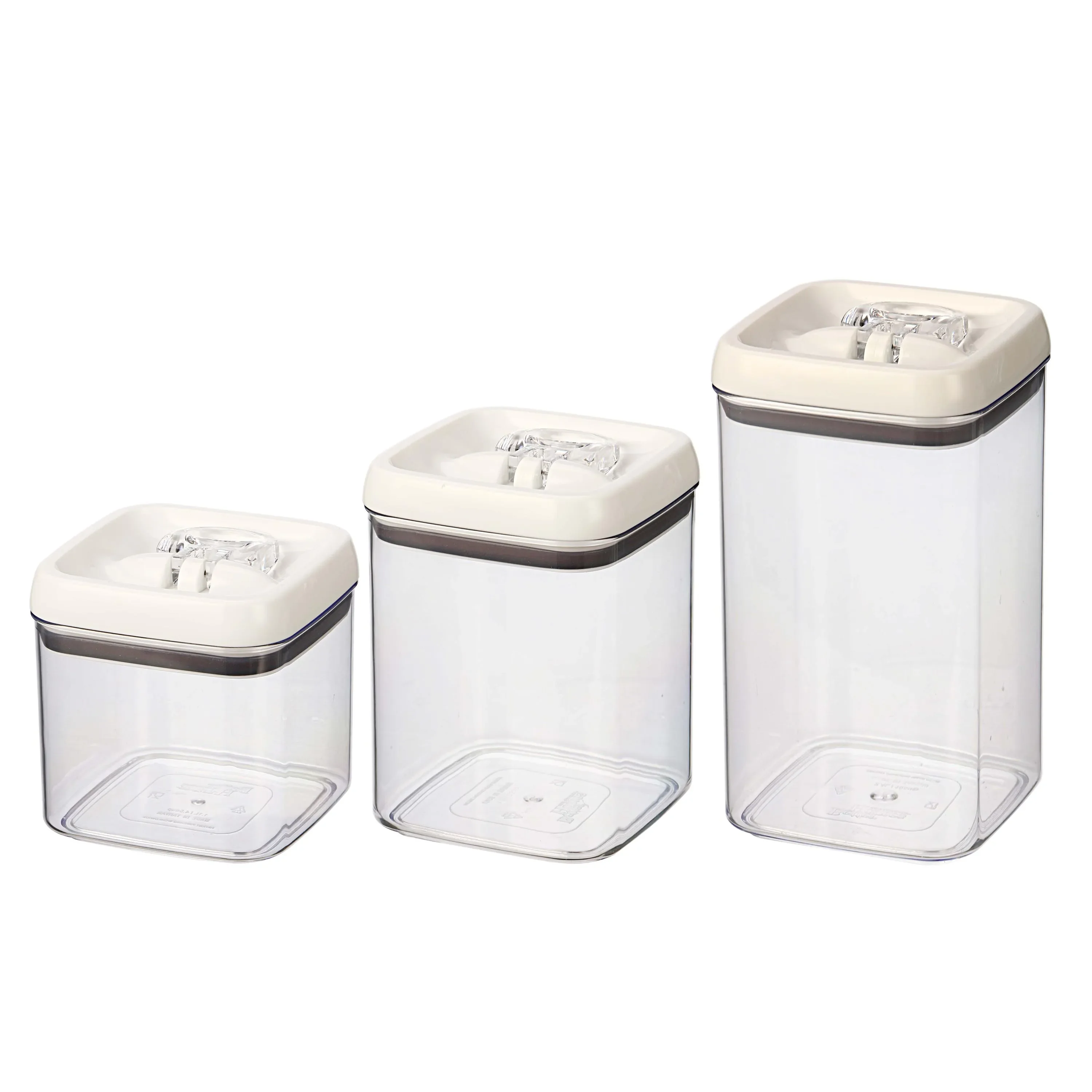 Canister Pack of 3, Flip-Tite® - Food Storage Pantry 评论和价格