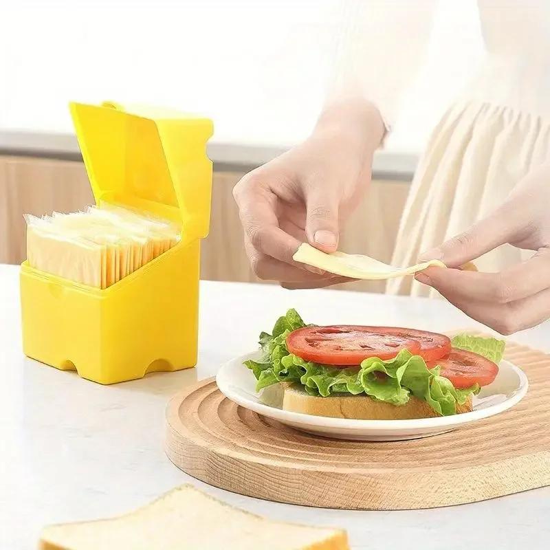 Practical Flip Lid Cheese Stor - Food Storage Practices 评论和价格
