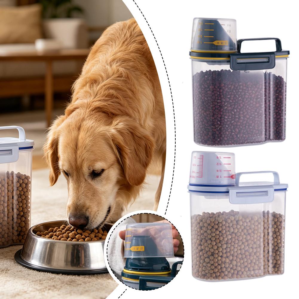 Plastic Pet Food Storage Conta - Food Storage Jars Plastic 评论和价格
