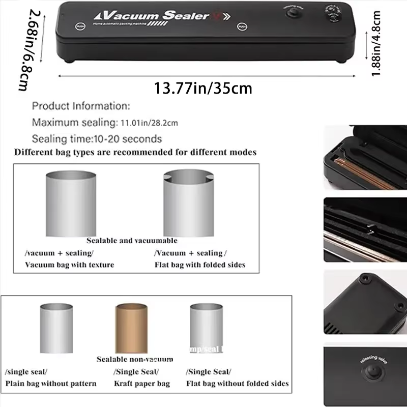 2026 High Quality Vacuum Seale - Food Storage Machine 评论和价格