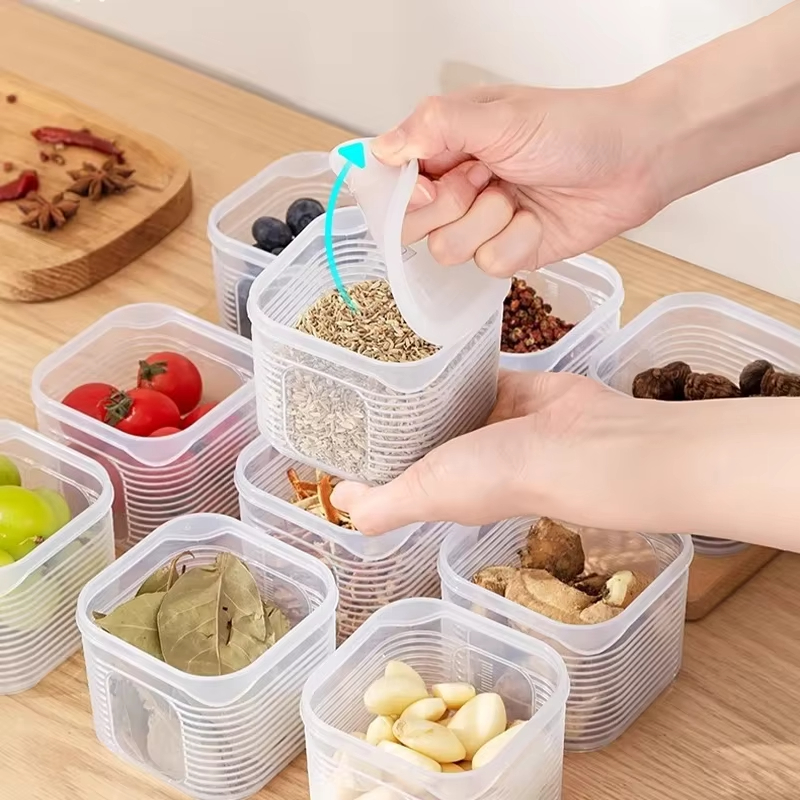 1/7pcs Food Storage Container  - Food Storage Plastic Boxes 评论和价格