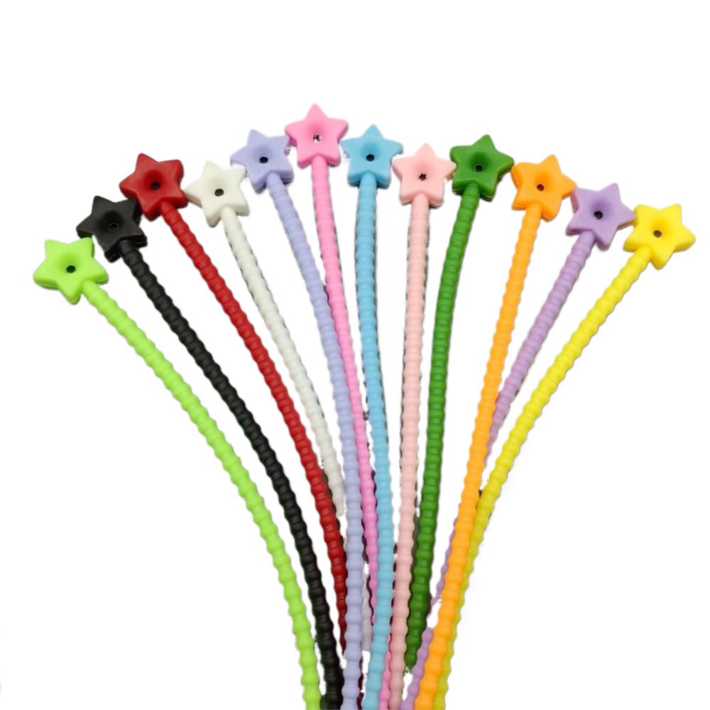 10Pcs Flower Star Silicone Cab - Food Storage Roll Bags 评论和价格