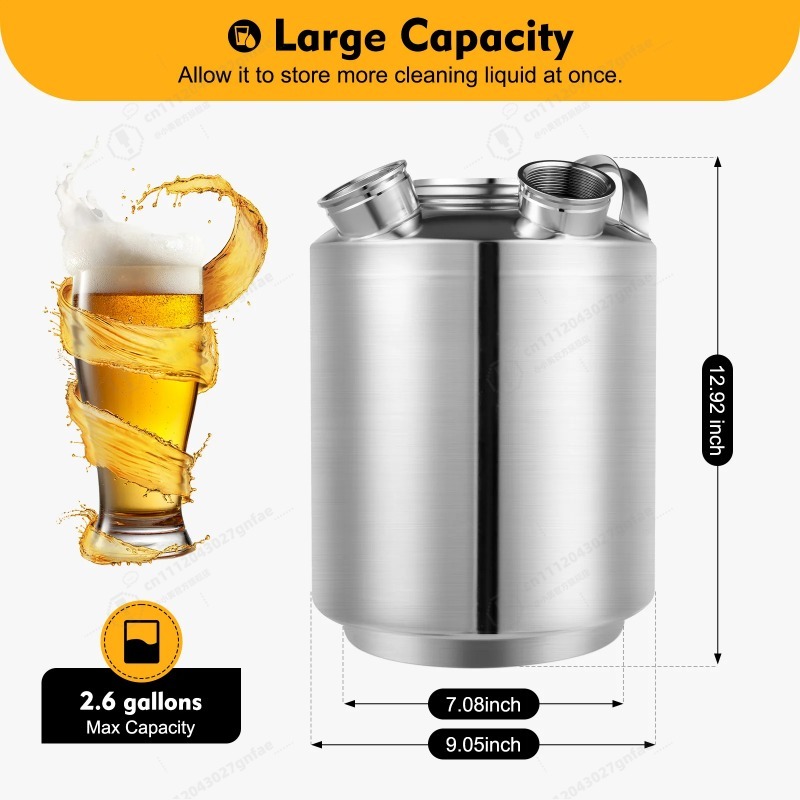 10L Stainless Steel Beer Line  - Food Storage Machine 评论和价格