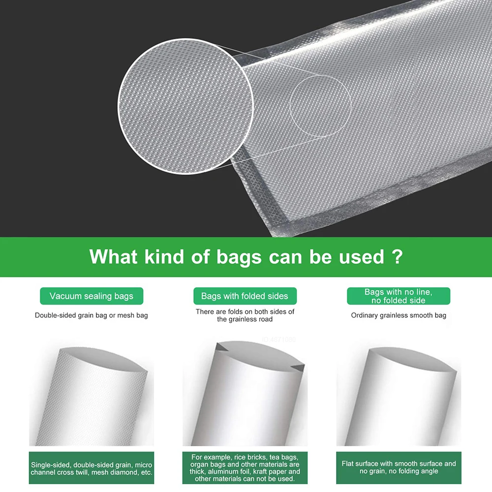 Sous Vide Roll Bags for Vacuum - Food Storage Machine 评论和价格