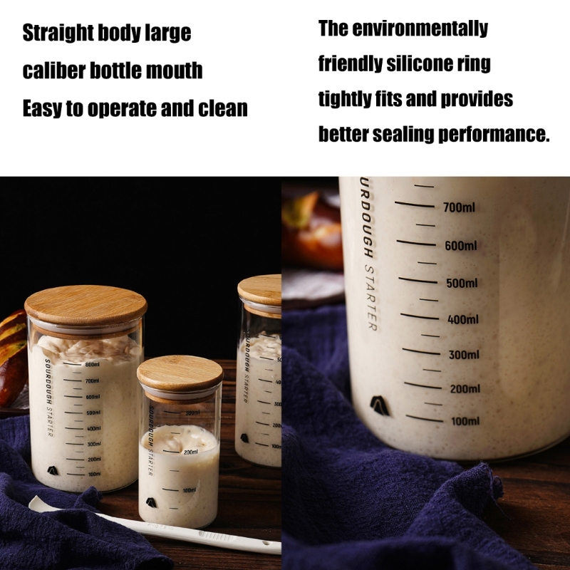 Sourdough Proofing Jar Kitchen - Food Storage Practices 评论和价格