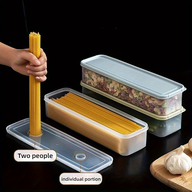 4 Pcs Long Rectangular Food St - Food Storage Plastic Boxes 评论和价格