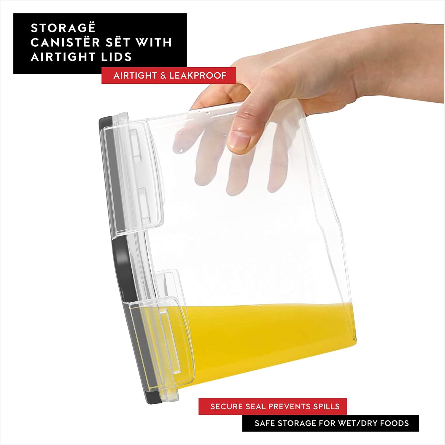 Flour Sugar Storage Containers - Food Storage Pantry 评论和价格